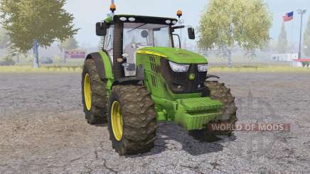 John Deere 6170R front loader para Farming Simulator 2013