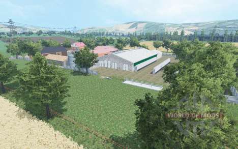 Nowoczesne Gospodarstwo para Farming Simulator 2015