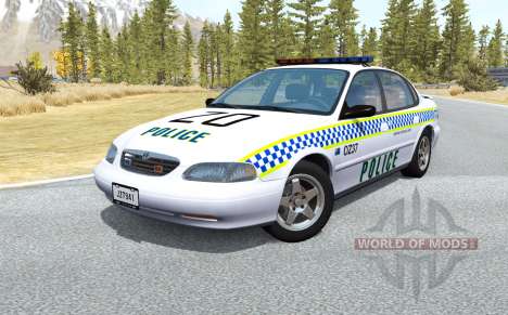 Ibishu Pessima Australian Police para BeamNG Drive