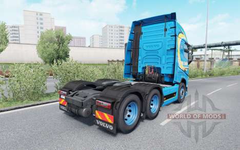 Cor Roml de Carga no caminhão Volvo para Euro Truck Simulator 2