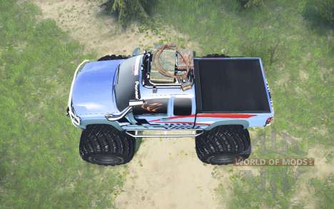 Chevrolet Colorado monster truck para Spintires MudRunner