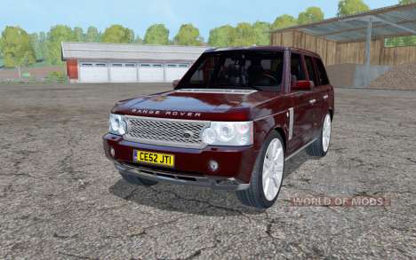 Land Rover Range Rover Supercharged para Farming Simulator 2015