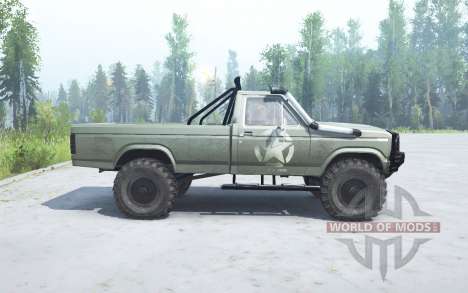 Ford F-150 lifted para Spintires MudRunner