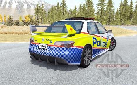 Hirochi Sunburst Australian Police para BeamNG Drive