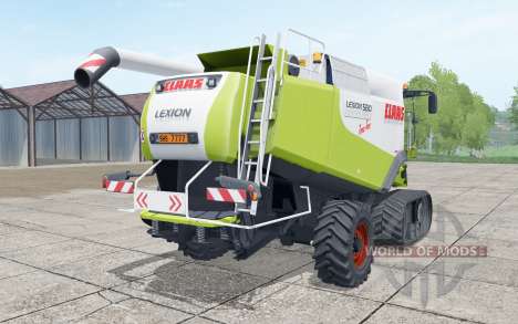 Claas Lexion 580 TerraTrac para Farming Simulator 2017