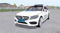 Mercedes-Benz C 250 AMG (W205) Polícia para Farming Simulator 2017