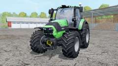 Deutz-Fahr Agrotron 6190 TTV rodas weightᶊ para Farming Simulator 2015