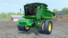 John Deere 9770 STS dual front wheels para Farming Simulator 2015