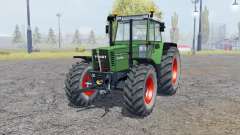 Fendt Favorit 615 LSA Turbomatik double wheels para Farming Simulator 2013
