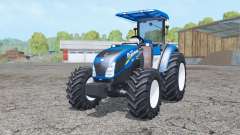New Holland T4.75 front loader para Farming Simulator 2015