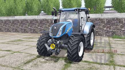 New Holland T6.140 Michelin tires para Farming Simulator 2017