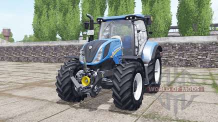New Holland T6.160 wheels selection para Farming Simulator 2017