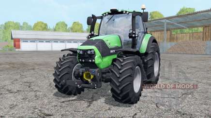 Deutz-Fahr Agrotron 6190 TTV rodas weightᶊ para Farming Simulator 2015