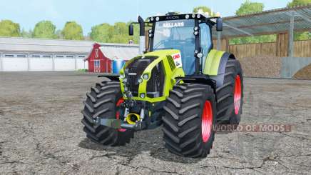 Claas Axion 850 rodas weightᶊ para Farming Simulator 2015