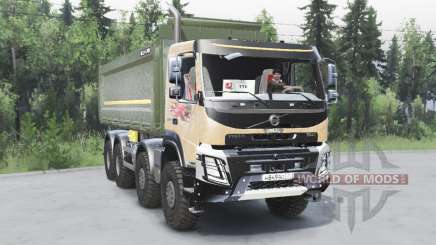 Volvo FMX 8x8 2014 para Spin Tires