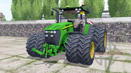John Deere 7930 double wheels para Farming Simulator 2017