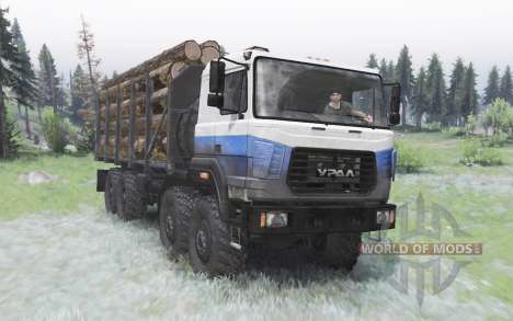 Ural-532362 para Spin Tires