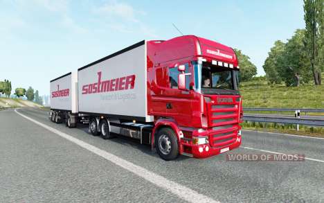 Grande capacidade para o tráfego de caminhões para Euro Truck Simulator 2