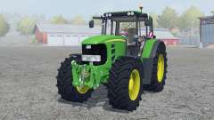 John Deere 7530 Premium vivid malachite para Farming Simulator 2013