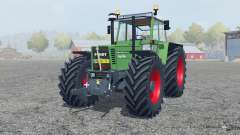 Fendt Favorit 615 LSA Turbomatik chateau green para Farming Simulator 2013