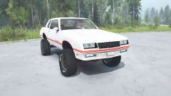 Chevrolet Monte Carlo SS 1986 lifted para MudRunner