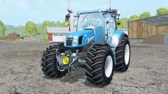 New Holland T6.160 added wheels para Farming Simulator 2015