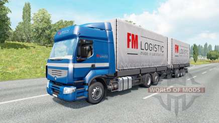 Grande capacidade para o tráfego de caminhões para Euro Truck Simulator 2