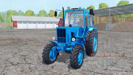 MTZ 82 Bielorrússia celestial cor azul para Farming Simulator 2015
