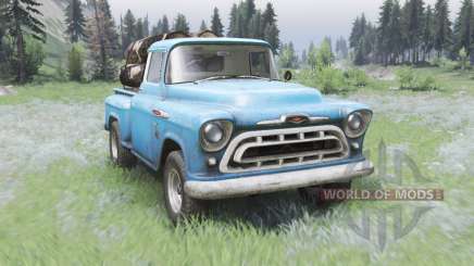 Chevrolet 3100 Stepside 1957 para Spin Tires