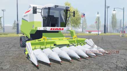 Claas Mega 370 TerraTrac moderate green para Farming Simulator 2013