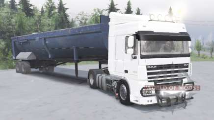 DAF XF105 Space Cab v2.0 para Spin Tires