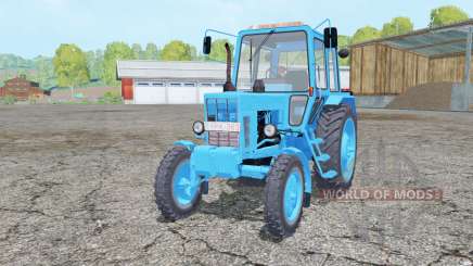 MTZ-80, Bielorrússia cor azul para Farming Simulator 2015
