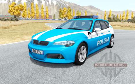 ETK 800-Series Polizia para BeamNG Drive