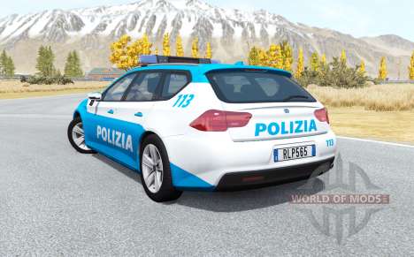 ETK 800-Series Polizia para BeamNG Drive