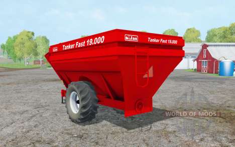 Jan Tanker Fast 19.000 para Farming Simulator 2015