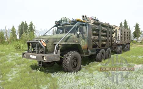 Ural-4320 para Spintires MudRunner