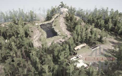 The Caves Trail Park para Spintires MudRunner