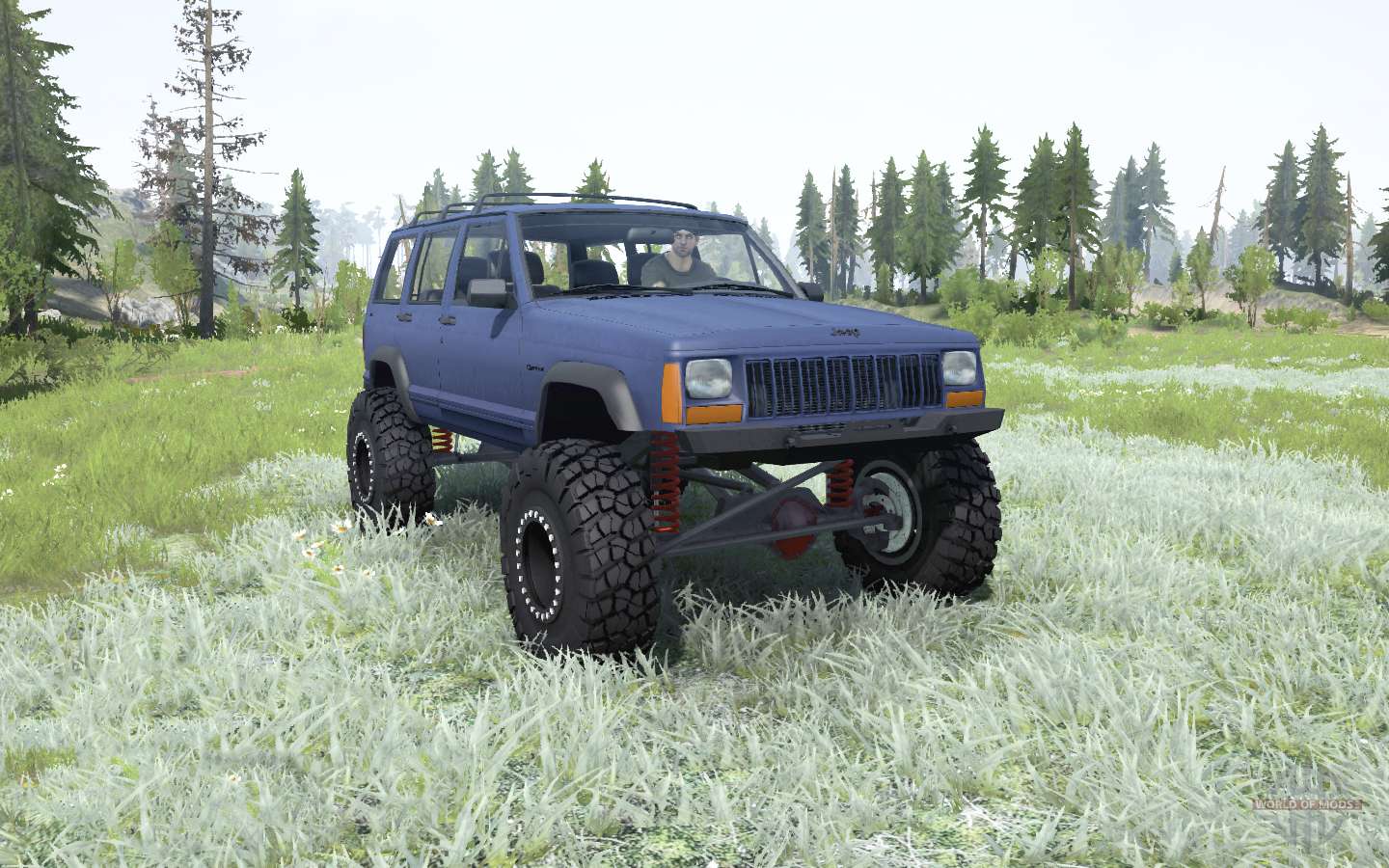 Jeep Cherokee (XJ) 1996 para MudRunner