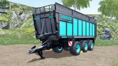 Joskin Drakkar 8600 blue and black para Farming Simulator 2017