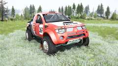 Mitsubishi L200 Triton Dakar para MudRunner