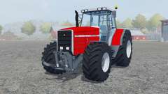 Massey Ferguson 8140 added wheels para Farming Simulator 2013