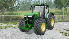 John Deere 7310R movable parts para Farming Simulator 2015