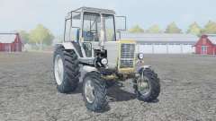 MTZ-82.1 Bielorrússia com a cor cinza clara para Farming Simulator 2013