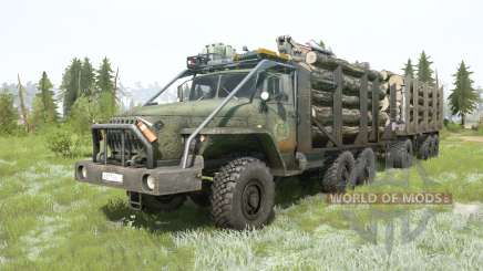 Ural-4320-10 6x6 para MudRunner