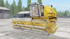 Bizon Gigant Z083 minion yellow para Farming Simulator 2017