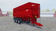 Krampe Big Body 900 S guardsman red para Farming Simulator 2013