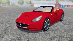 Ferrari California 2010 4WD para Farming Simulator 2013