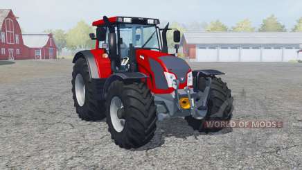 Valtra N163 rosso corsa para Farming Simulator 2013