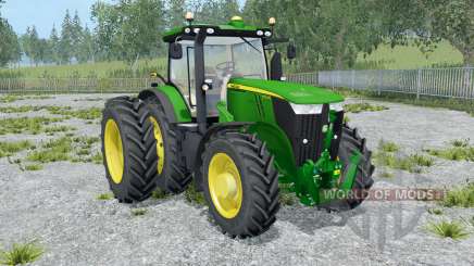 John Deere 7310R front loader para Farming Simulator 2015
