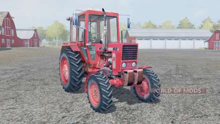 MTZ-82 brilhante-cor vermelha para Farming Simulator 2013